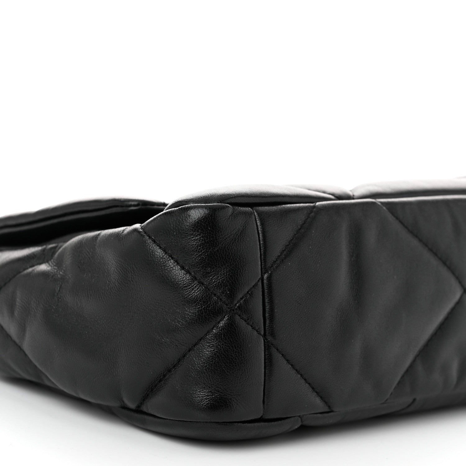 Chanel Lambskin Quilted Medium Chanel 19 Flap Black 9 of 10