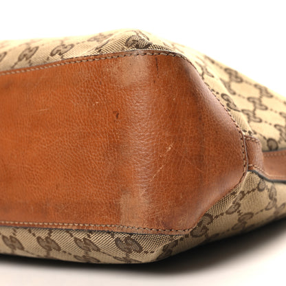 Gucci Monogram Medium Marrakech Hobo Camel 10 of 14