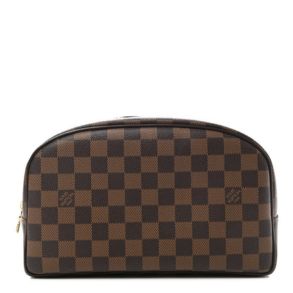 Louis Vuitton Damier Ebene Toiletry Bag 25 1 of 8