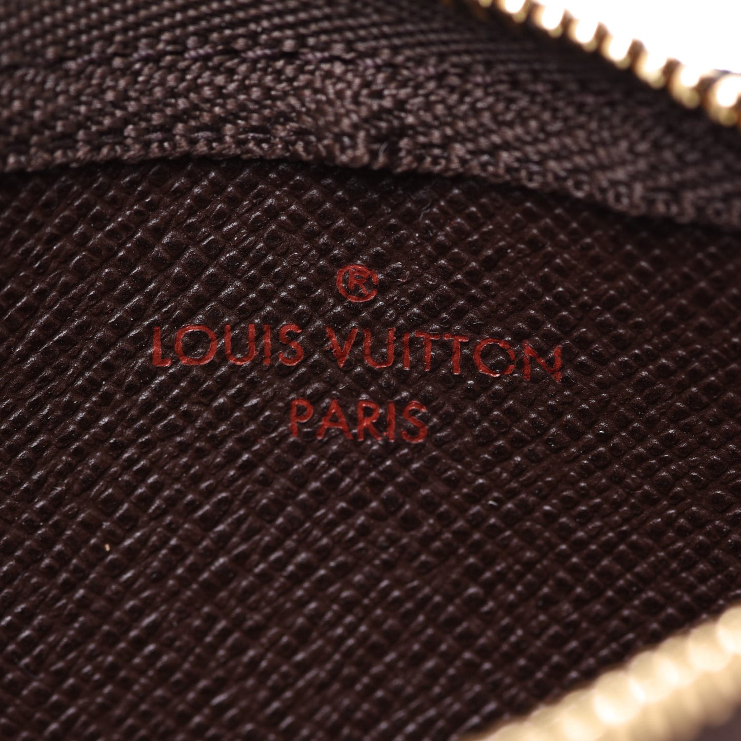 Damier Ebene Key Pouch
