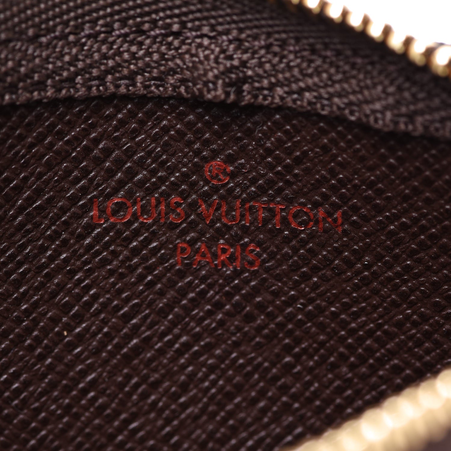 Louis Vuitton Damier Ebene Key Pouch 6 of 7