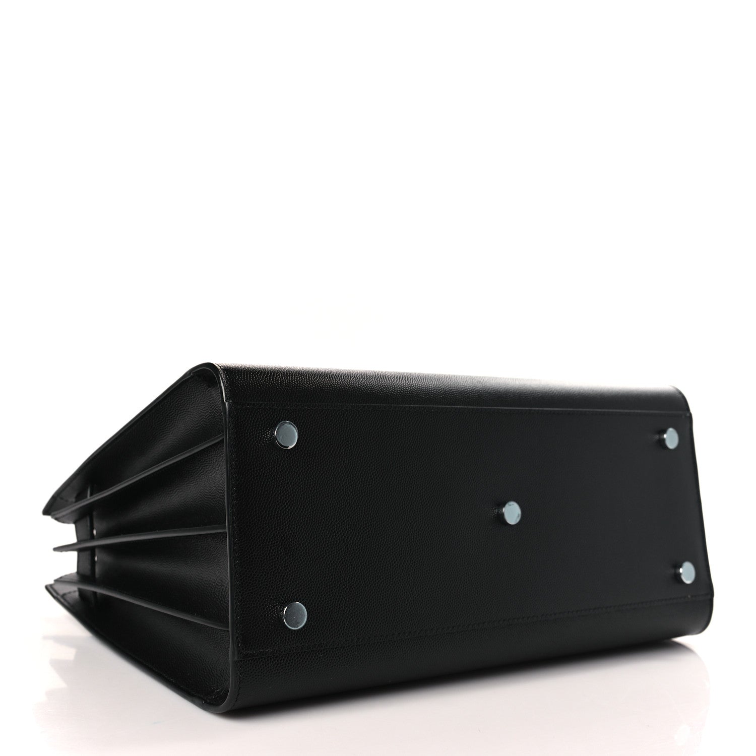 Saint Laurent Grained Calfskin Small Sac De Jour Black 5 of 10
