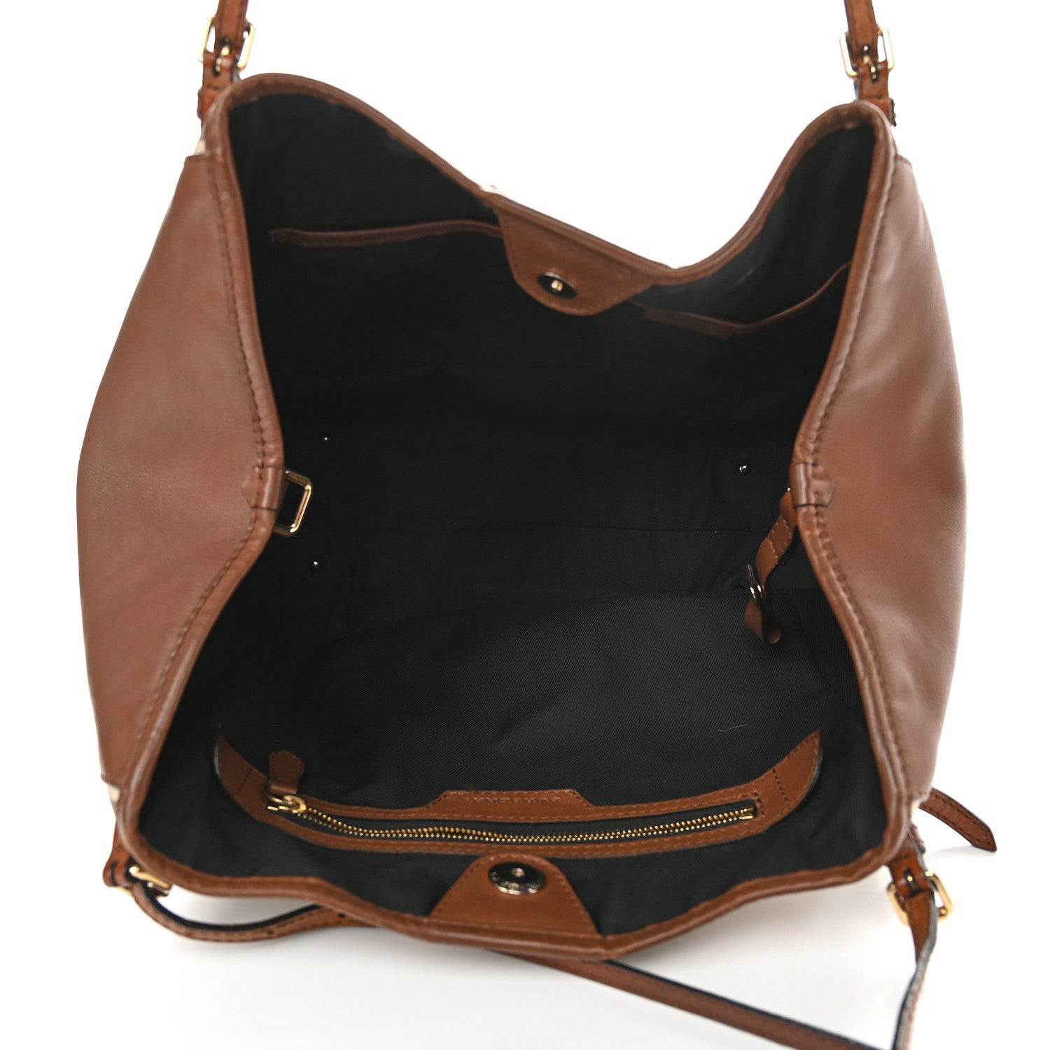 Burberry Horseferry Check Small Canterbury Tote Honey 4 of 13