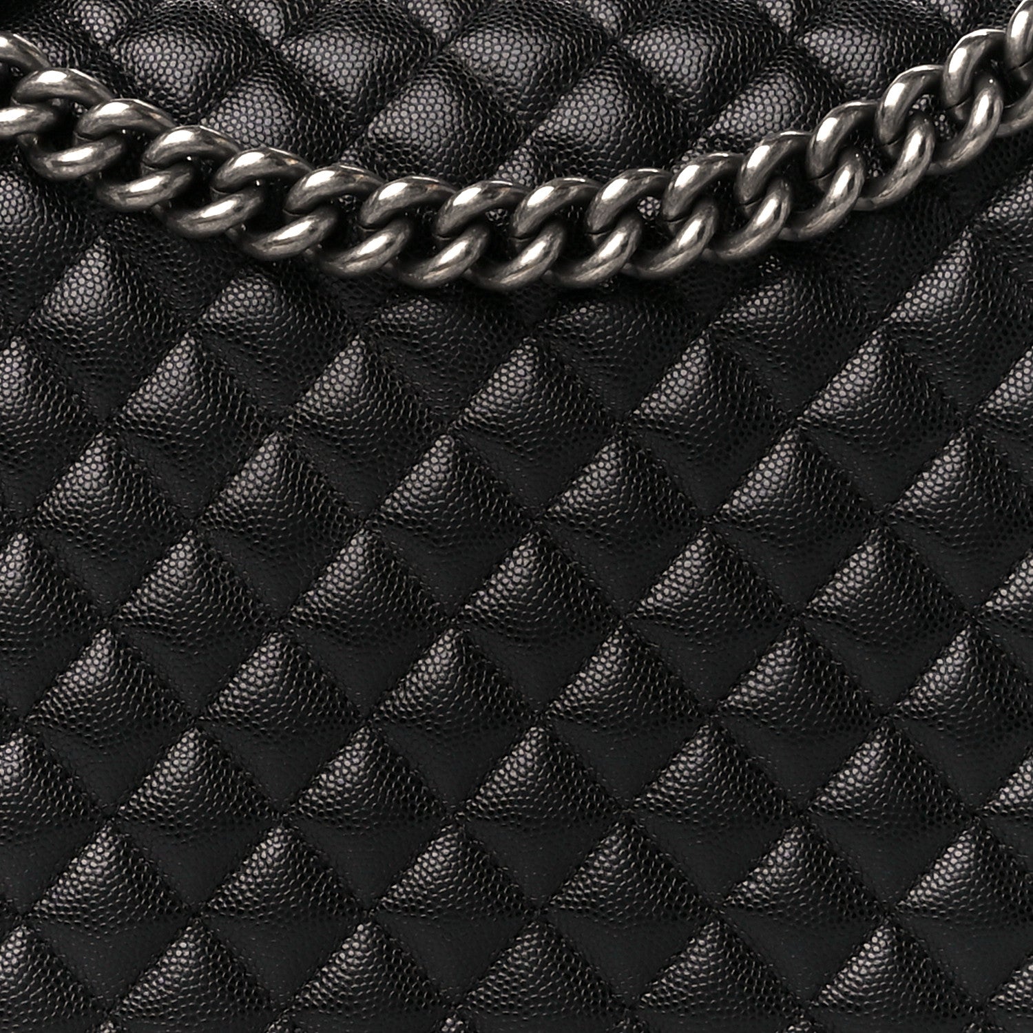 Chanel Caviar Quilted Large Boy Flap Black 8 of 11