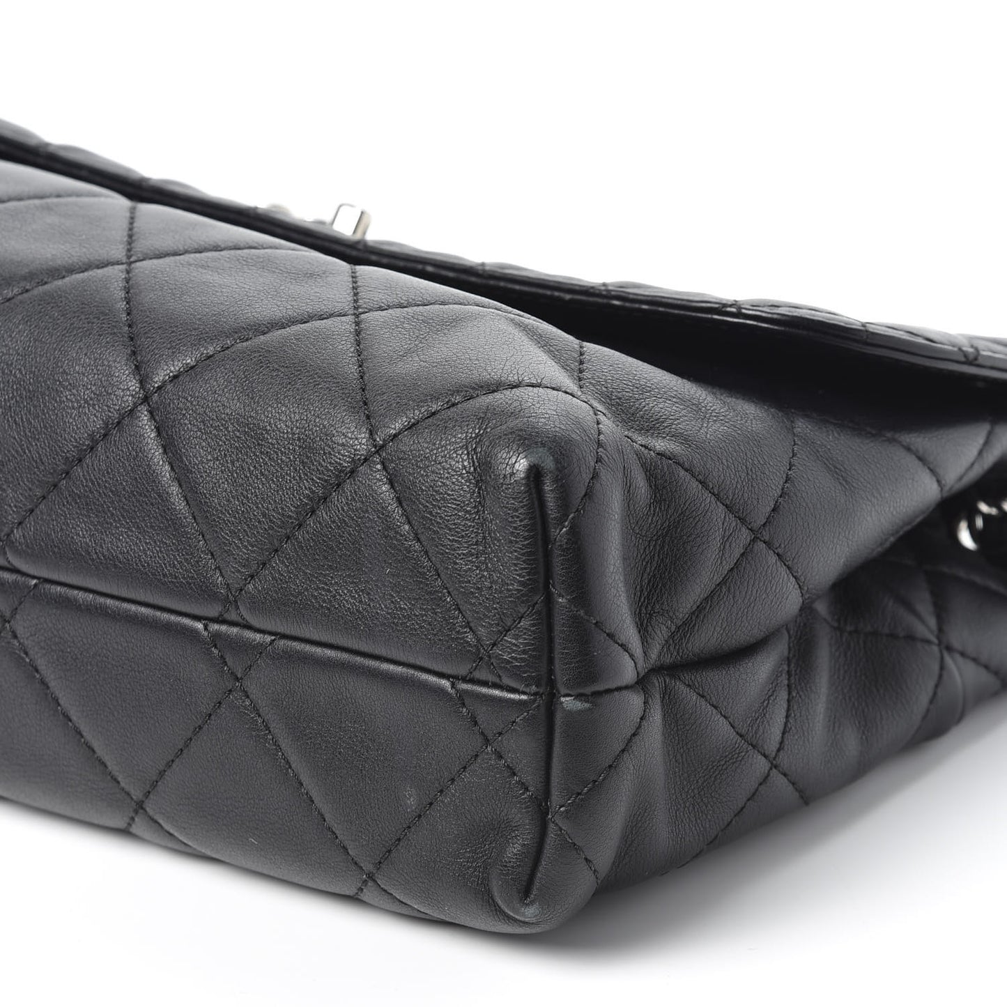 Calfskin Quilted In The Business Flap Bag Black
