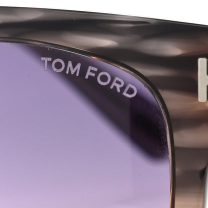Tom Ford Acetate Tracy Sunglasses TF436 Grey Peach 8 of 8