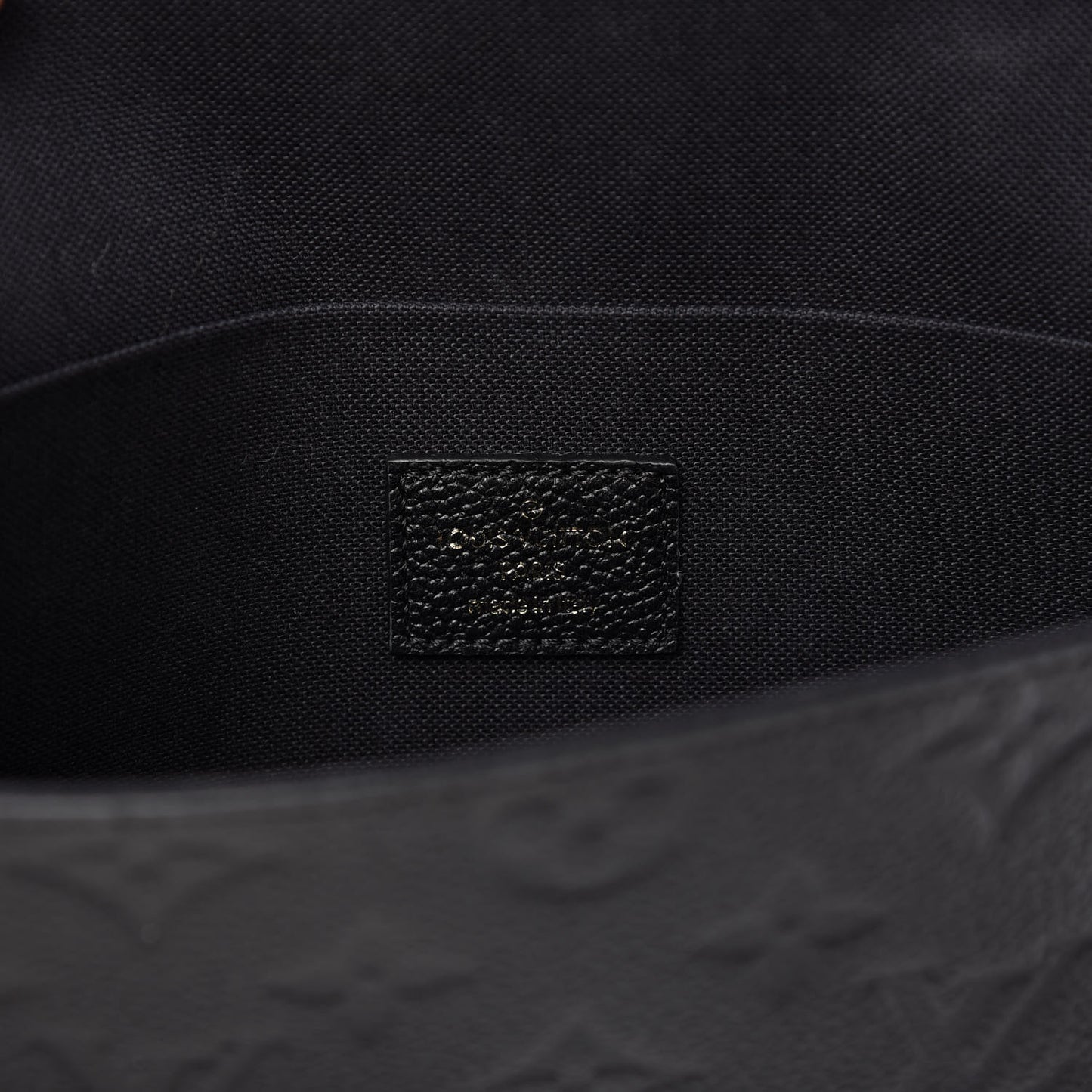 Empreinte Pochette Felicie Chain Wallet Black