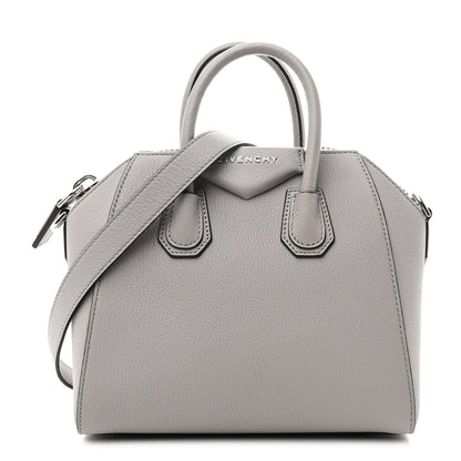 Givenchy Sugar Goatskin Mini Antigona Pearl Grey 1 of 9