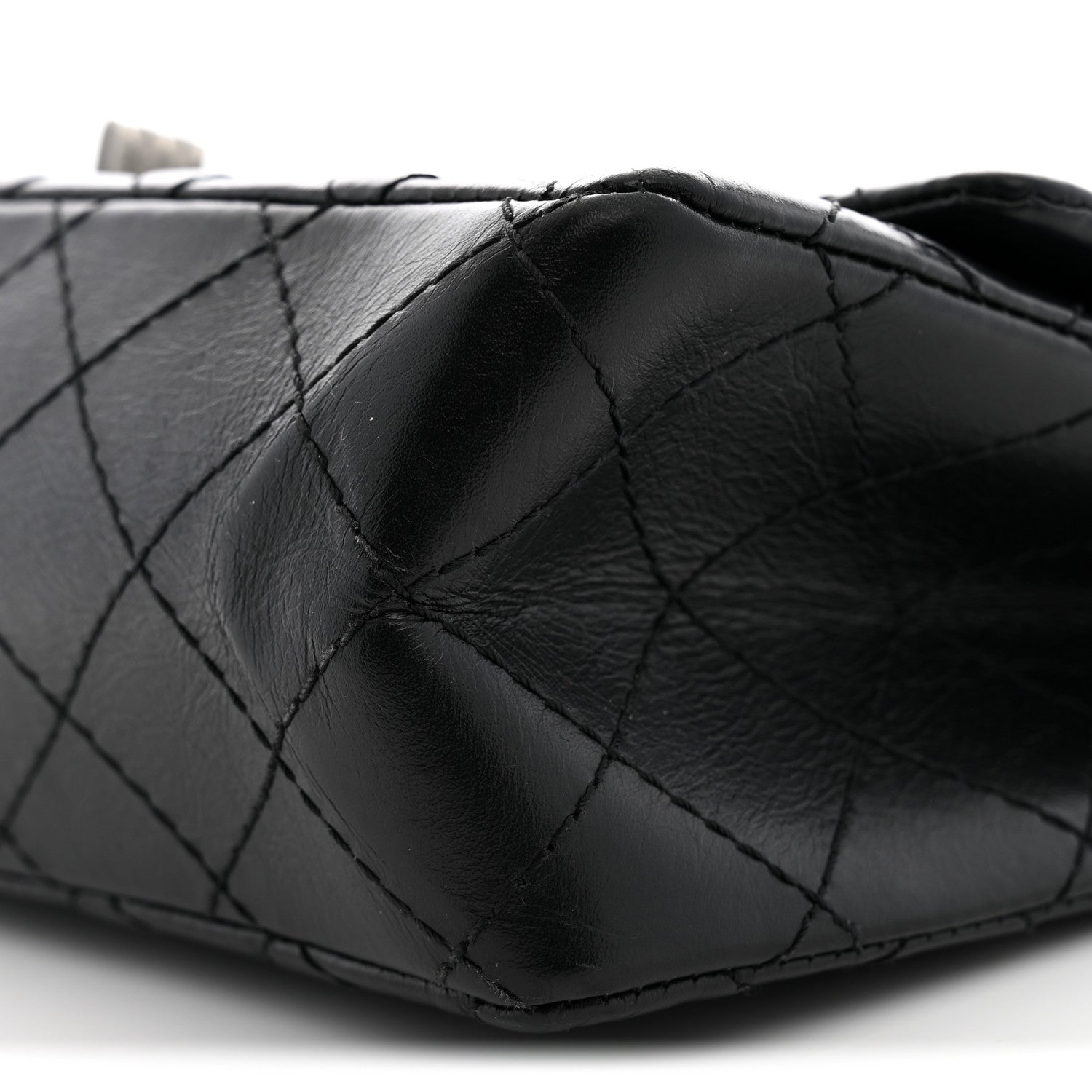 Chanel Aged Calfskin Quilted 2.55 Reissue 225 Flap Black 10 of 10