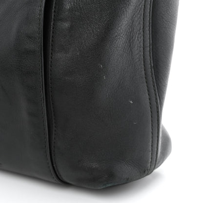 Bottega Veneta Calfskin Front Pocket Tote Black 14 of 19