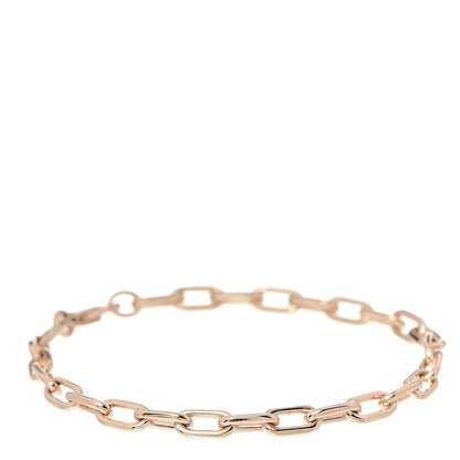 Cartier 18K Pink Gold Spartacus Link Chain Bracelet 1 of 6