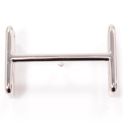 Hermes Palladium Idem H Belt Buckle 1 of 6