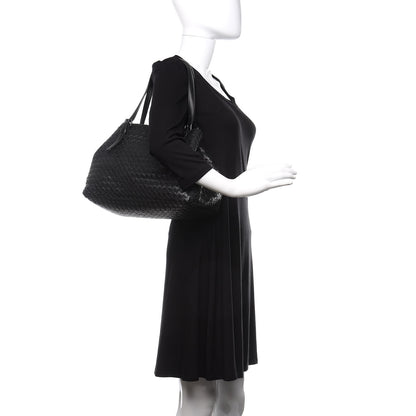 Bottega Veneta Nappa Intrecciato Medium Cesta Tote Black 2 of 9