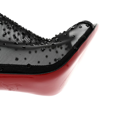 Christian Louboutin Calfskin Jurassic Rete Strass Illimiboot 100 Booties 36 Black 8 of 8