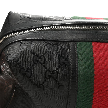 Gucci Imprime Monogram Web Cosmetic Case Black 7 of 11