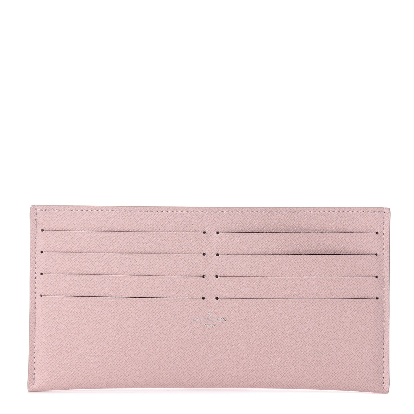 Calfskin Felicie Card Holder Insert Rose Ballerine