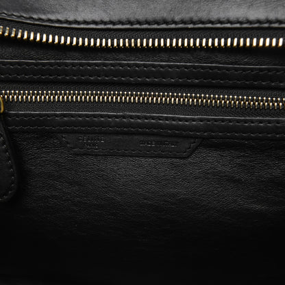 Celine Smooth Calfskin Micro Luggage Black 6 of 9