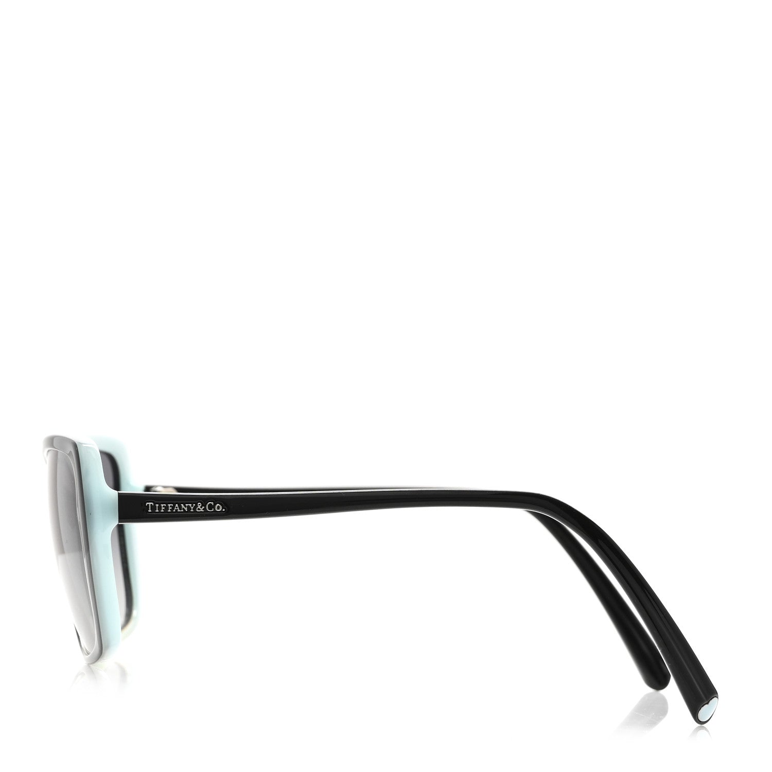 Tiffany Acetate Sunglasses Black Blue 2 of 7