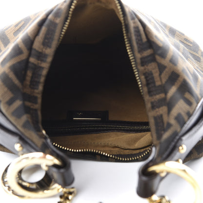 Fendi Zucca Small Chef Chain Hobo Tobacco 6 of 12