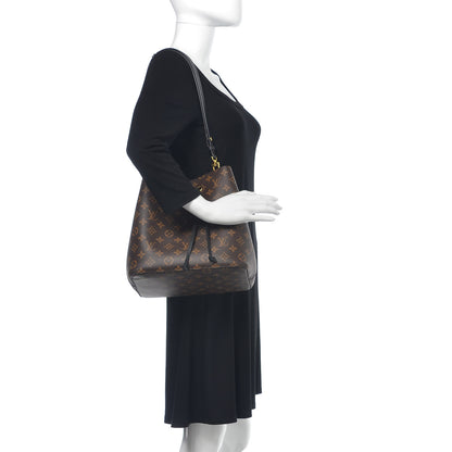 Louis Vuitton Monogram Neonoe MM Black 2 of 10