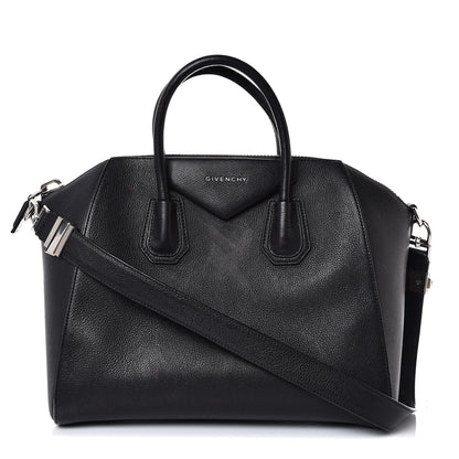 Givenchy Sugar Goatskin Medium Antigona Black 1 of 11