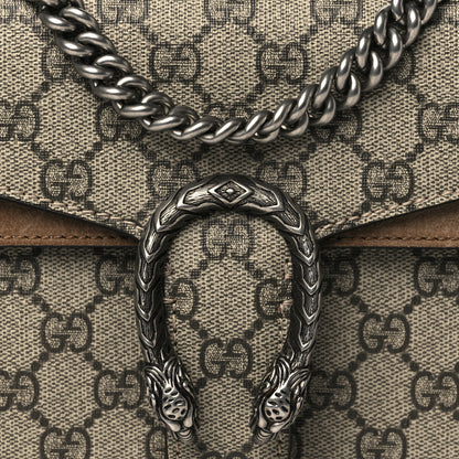 Gucci GG Supreme Monogram Mini Dionysus Shoulder Bag Taupe 8 of 10