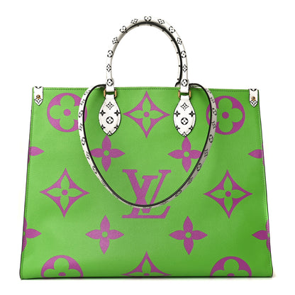Louis Vuitton Monogram Giant Onthego GM Pink Lilac 1 of 12