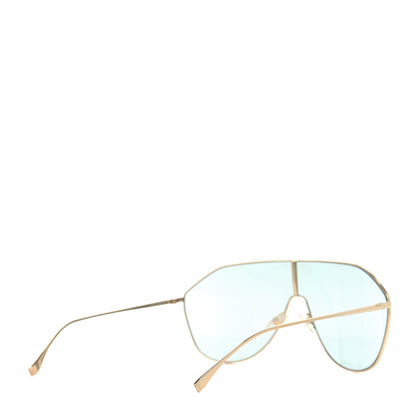 Fendi Metal Aviator Sunglasses FF 0405/S Light Blue 4 of 7