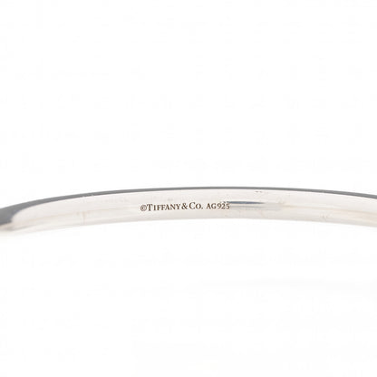 Tiffany Sterling Silver Return to Tiffany Narrow Circle Edge Cuff Bracelet 3 of 4