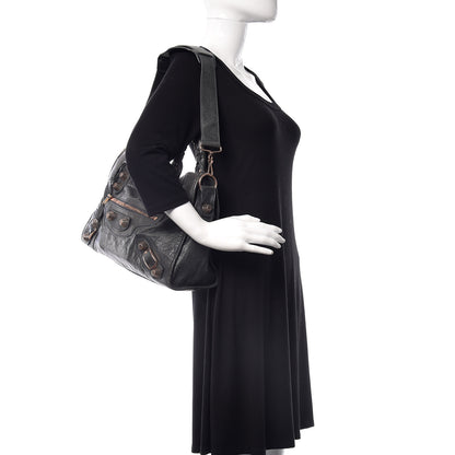 Balenciaga Agneau Giant 21 Rose Gold Hardware City Anthracite 2 of 10