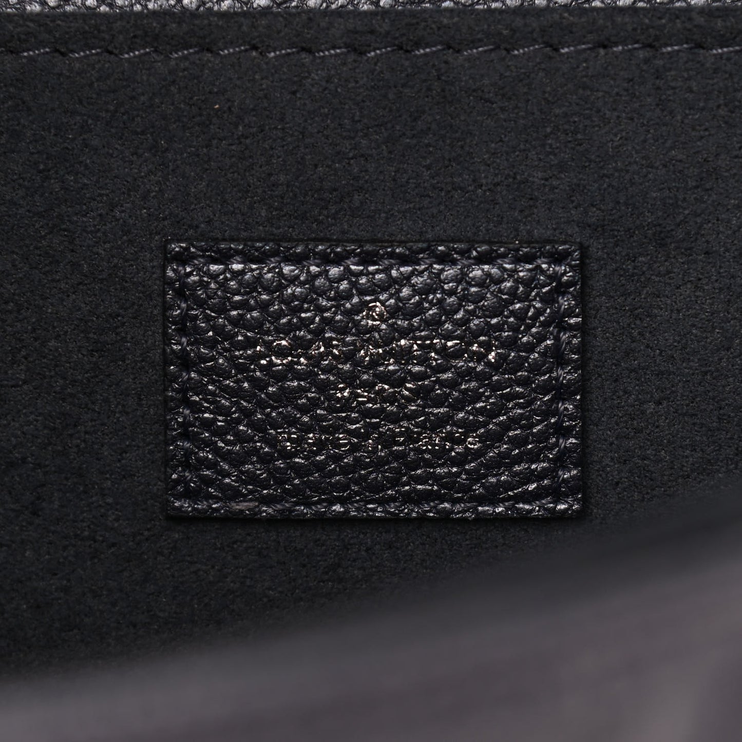 Metallic Empreinte Monogram Giant Pochette Metis Navy Nacre