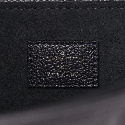 Louis Vuitton Metallic Empreinte Monogram Giant Pochette Metis Navy Nacre 6 of 9