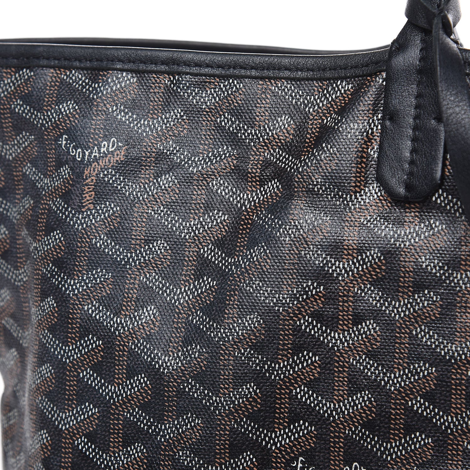 Goyard Goyardine Saint Louis PM Black 13 of 16