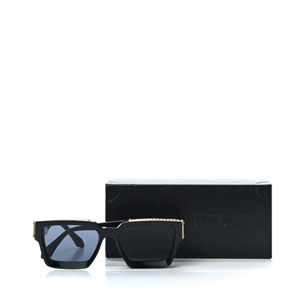 Louis Vuitton Acetate 1.1 Millionaires Sunglasses Z1165W Black 7 of 7