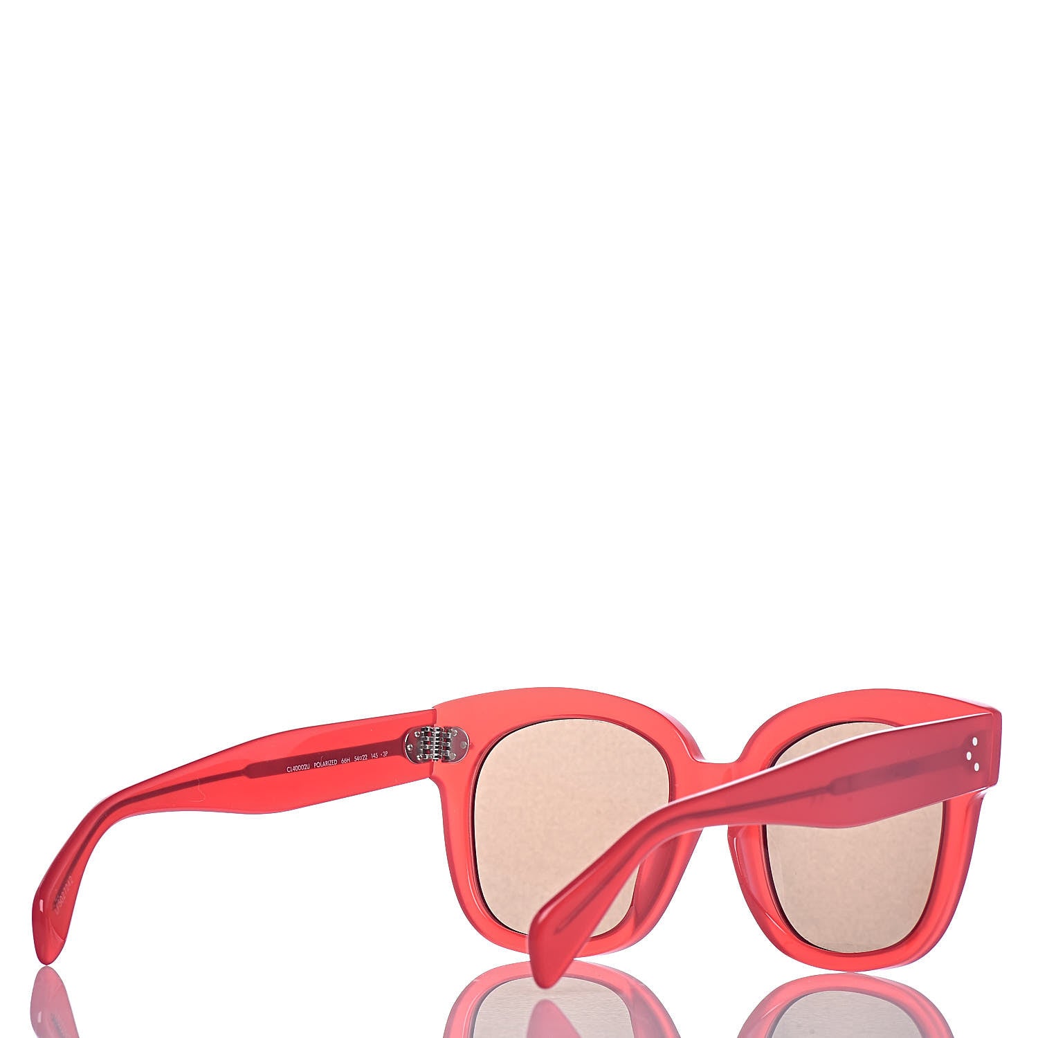 Celine Square Sunglasses CL40002U Milky Red 4 of 6