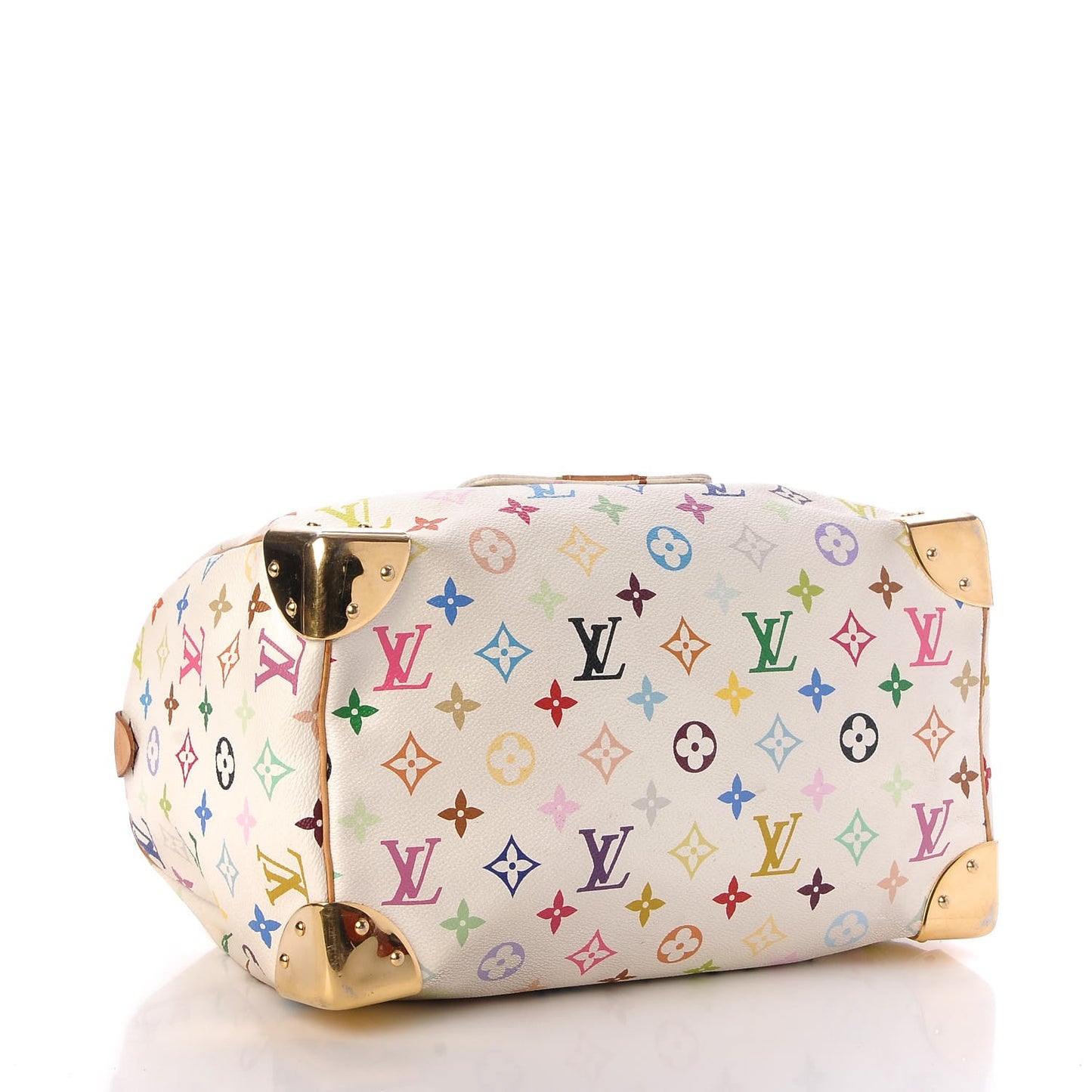 Monogram Multicolor Speedy 30 White