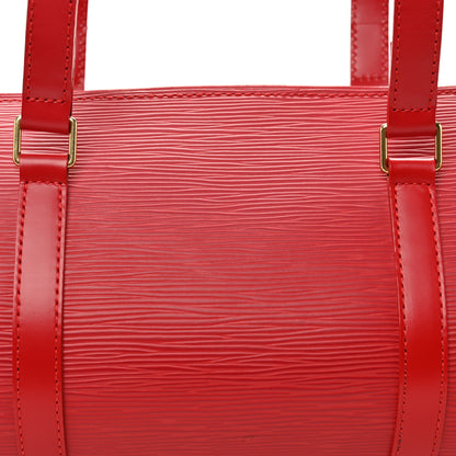 Louis Vuitton Epi Soufflot Castillan Red 7 of 9
