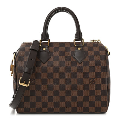 Louis Vuitton Damier Ebene Speedy Bandouliere 25 1 of 10