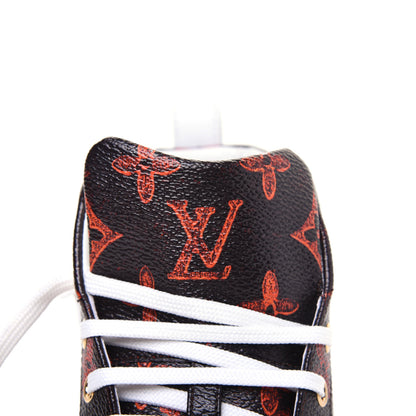 Louis Vuitton Catogram Stellar Sneaker Boots 35 Marron 9 of 14
