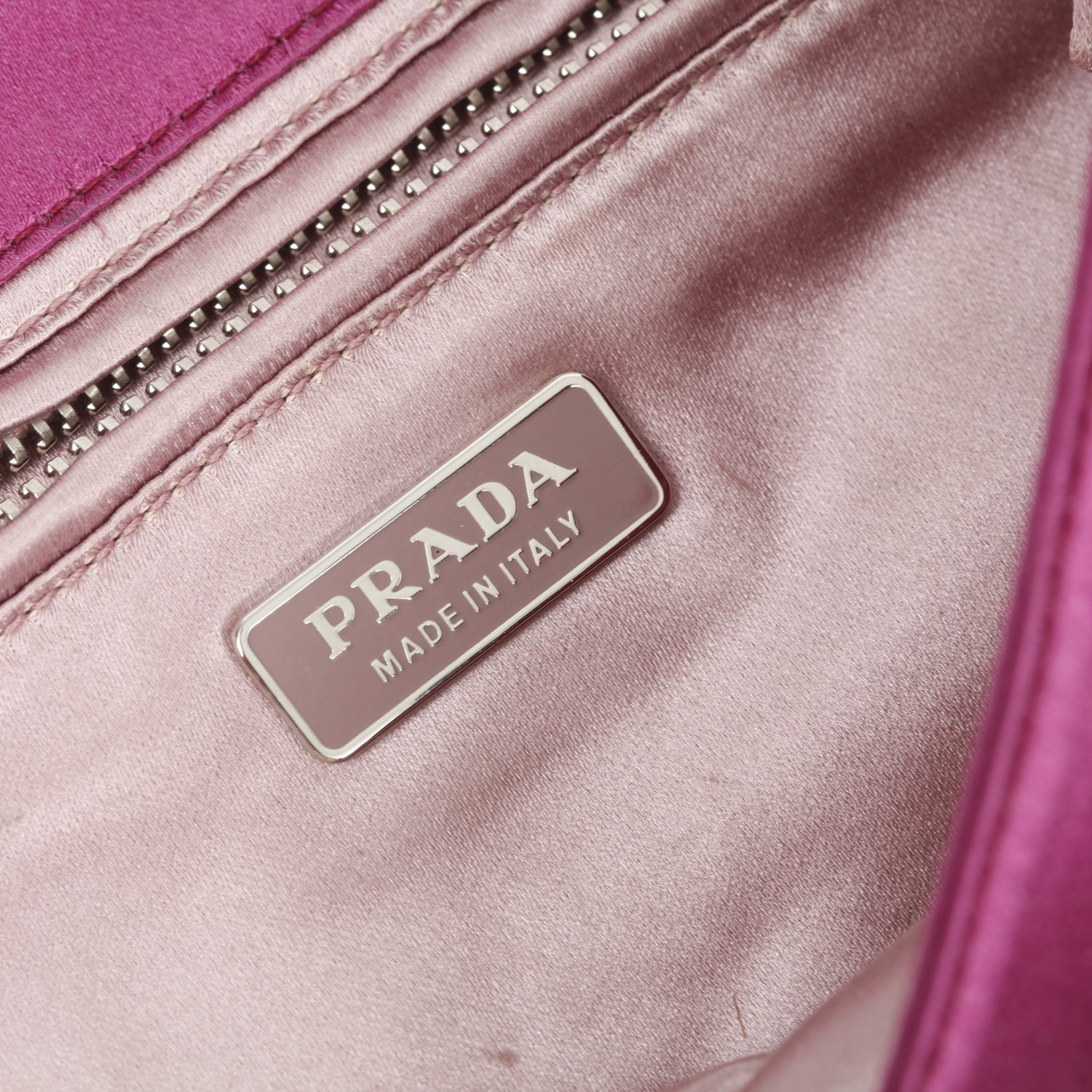 Prada Satin Bow Clutch 7 of 9
