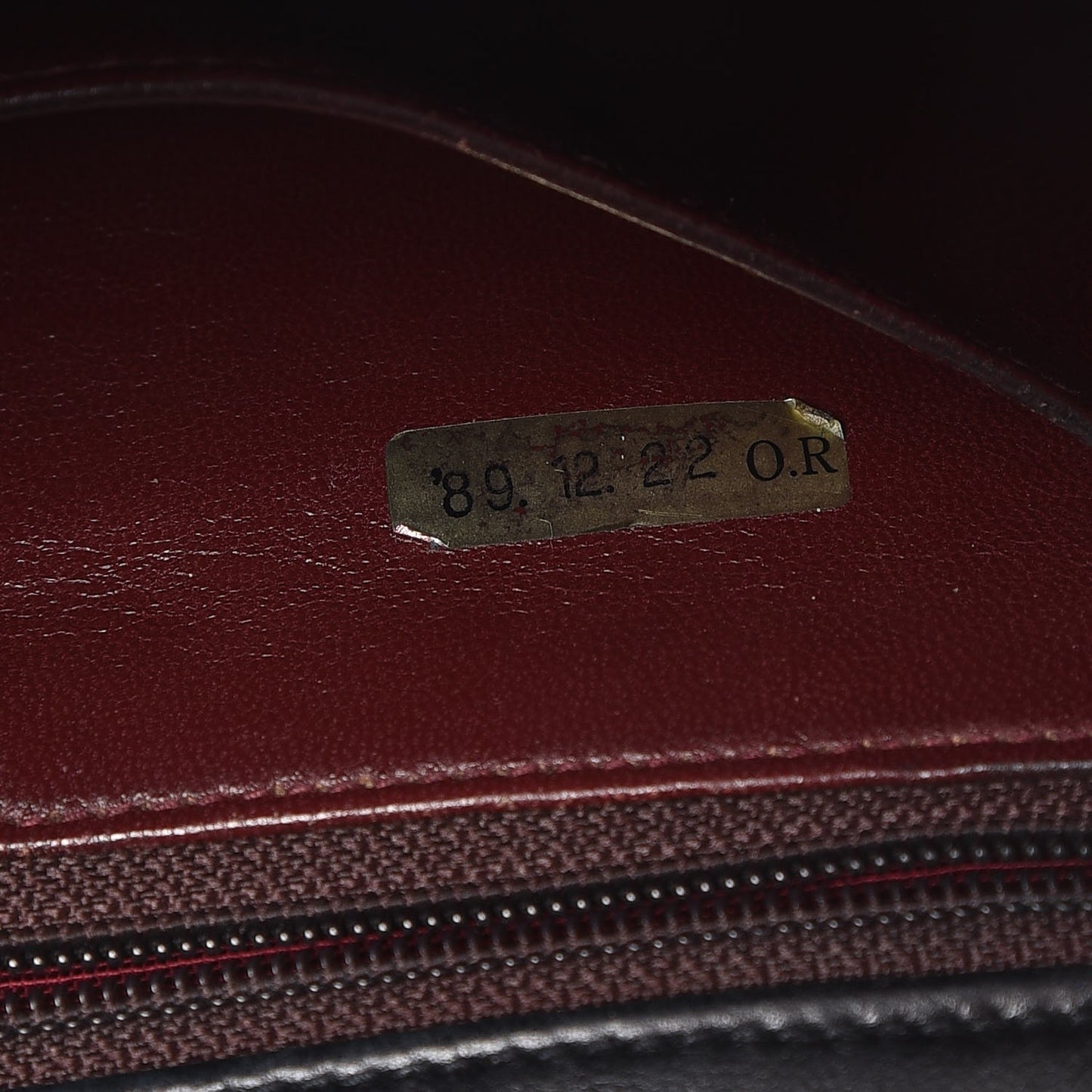 Lambskin Quilted Mini Square Flap Black