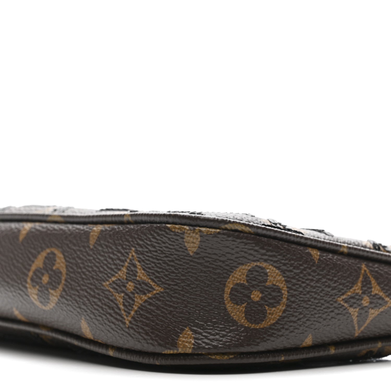 Louis Vuitton Monogram Sequins Pochette Accessories Black 9 of 10