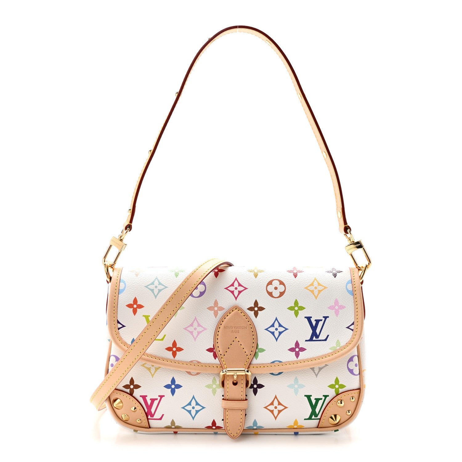 Louis Vuitton LV X TM Monogram Multicolor Diane White 1 of 9