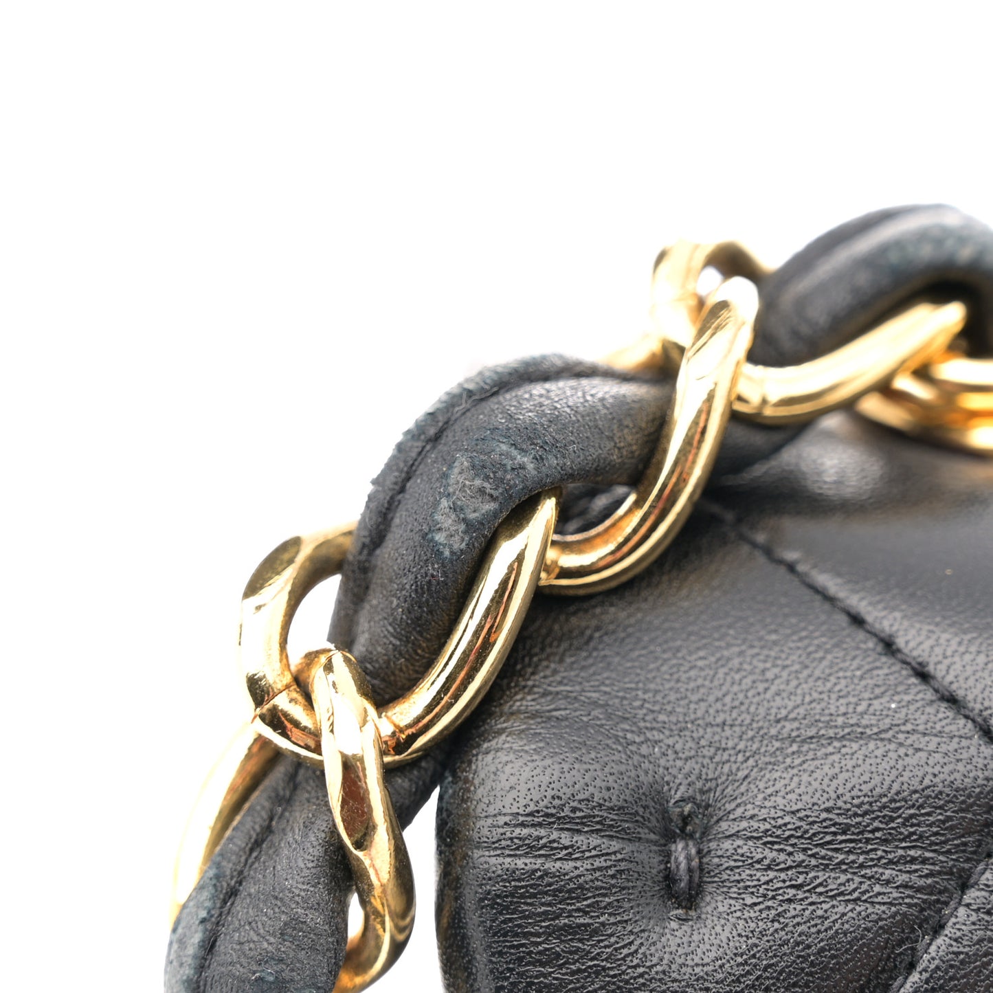 Lambskin Quilted XL Jumbo Single Flap Black