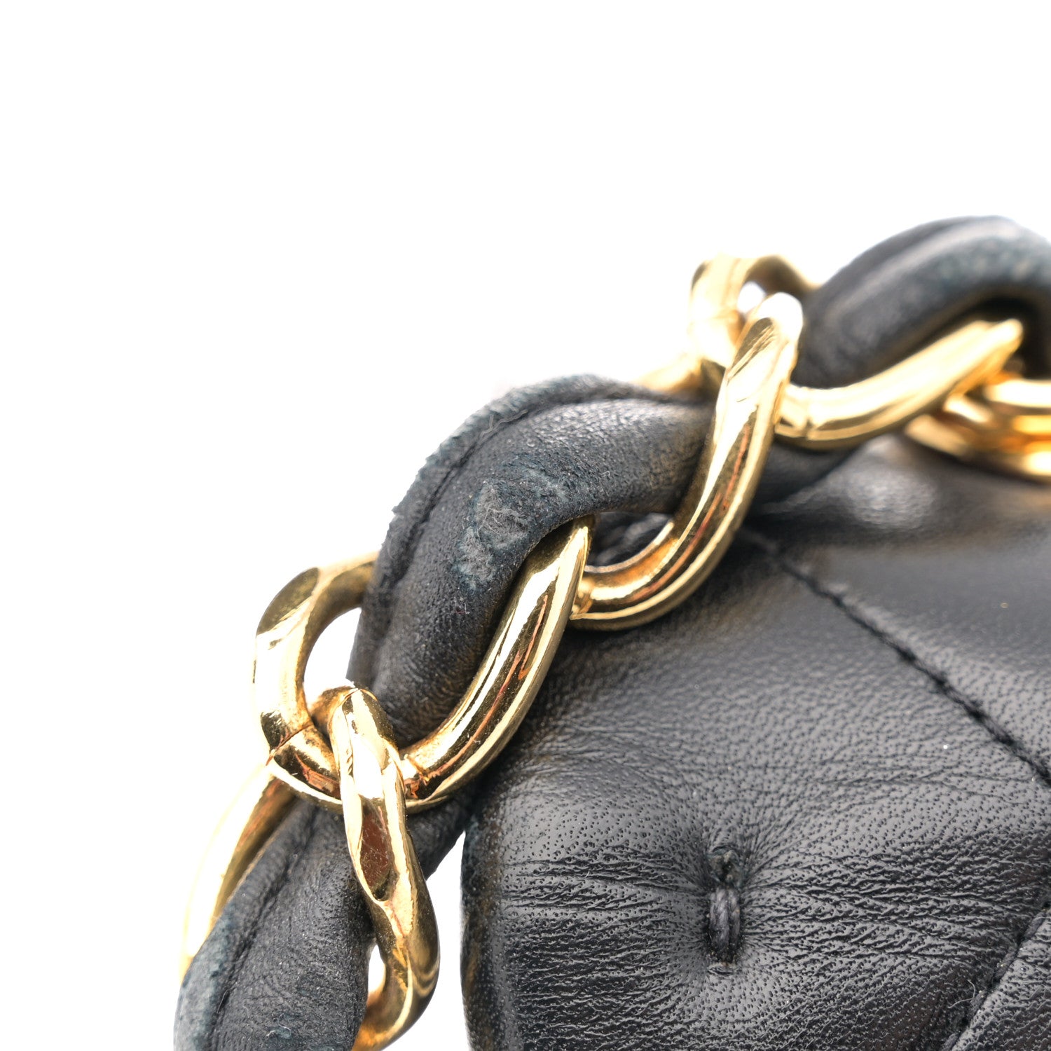 Chanel Lambskin Quilted XL Jumbo Single Flap Black 13 of 14
