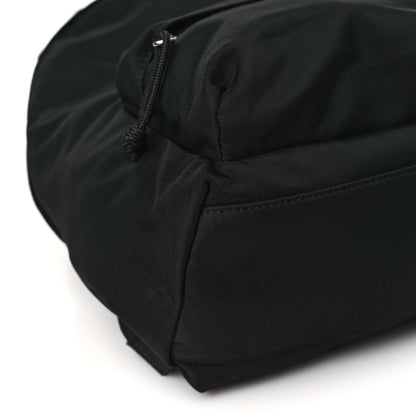 Balenciaga Sport Nylon Logo Embroidered S Wheel Backpack Black 8 of 9