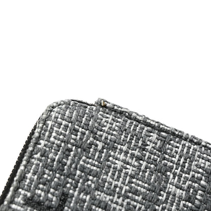Chanel Canvas Small Deauville Clutch With Chain Charcoal 12 of 13