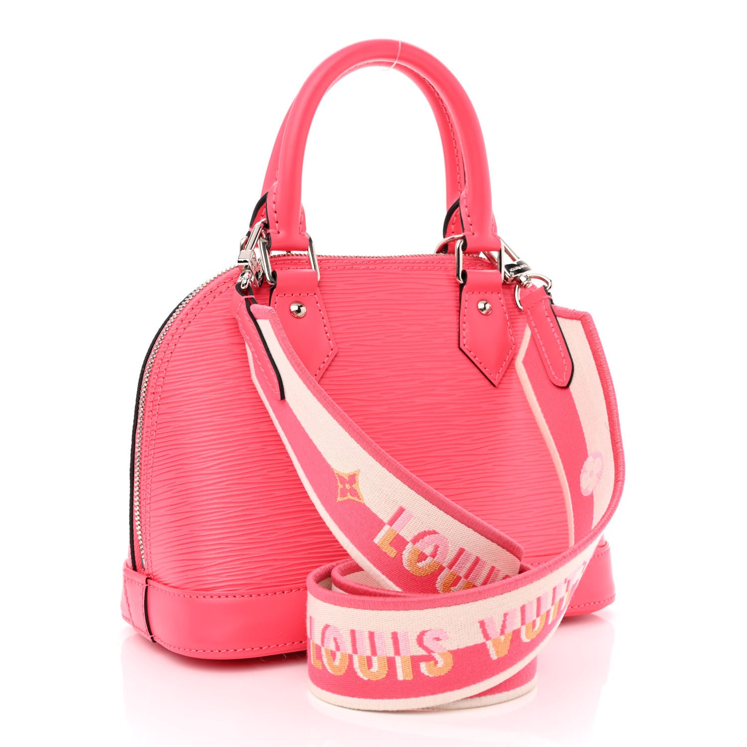 Louis Vuitton Epi Jacquard Alma BB Dragon Fruit 3 of 11