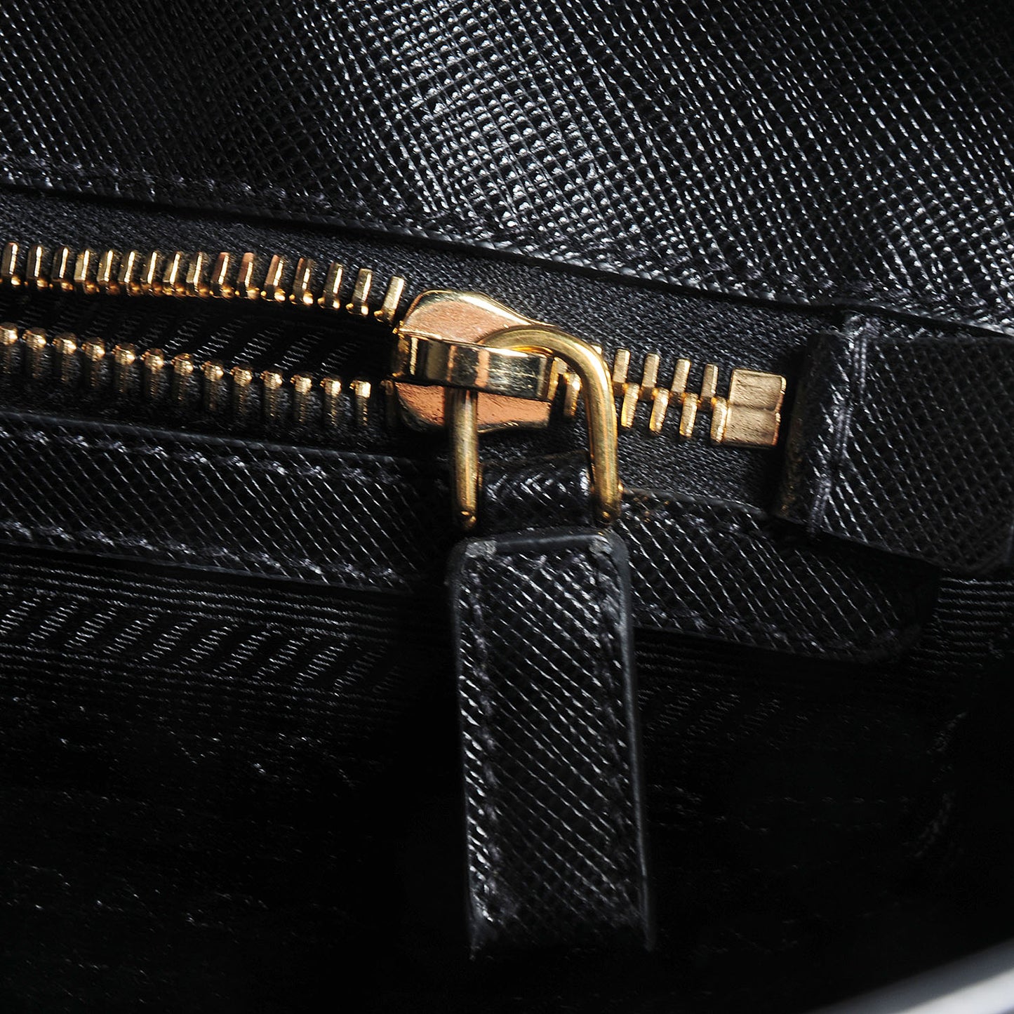 Saffiano Lux Large Tote Nero Black