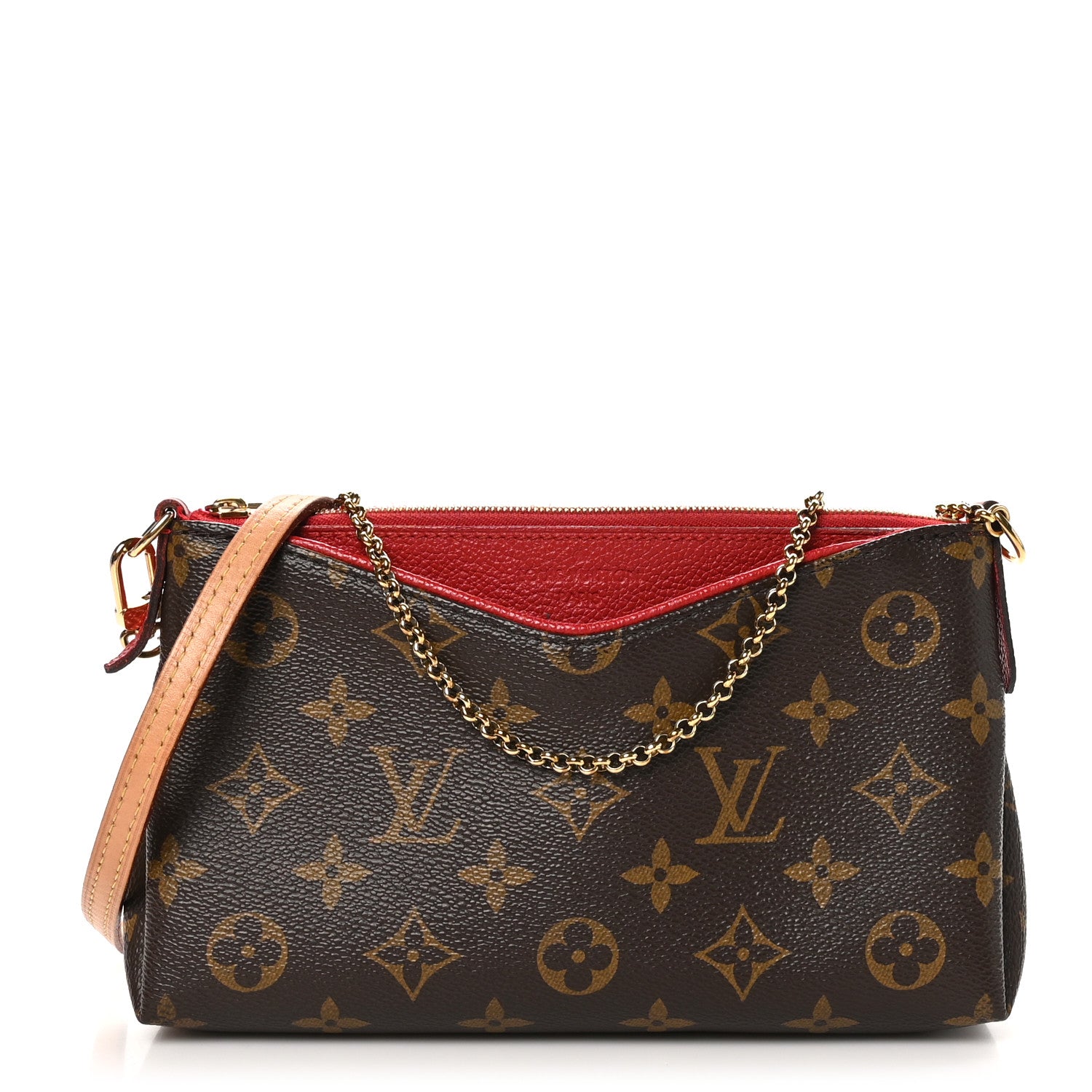 Louis Vuitton Monogram Pallas Clutch Cherry 1 of 11